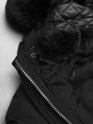 Dámska bunda čierna OZONEE O/W377Z