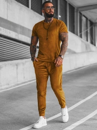 Pánska Tepláková Súprava Camelová OZONEE O/12135