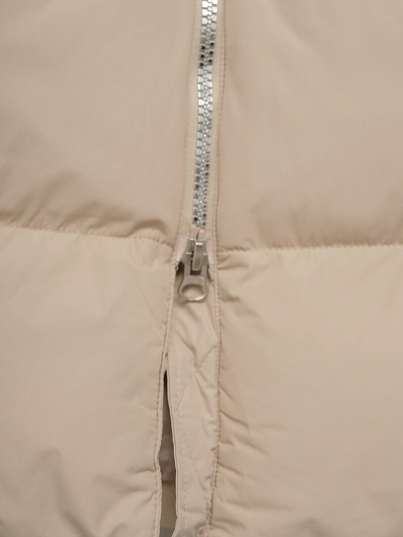 Dámska bunda béžová OZONEE JS/5M3163/62Z