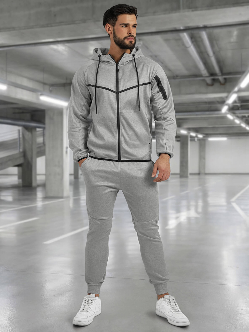 Pánska Tepláková Súprava Šedá OZONEE JS/8C1966/2