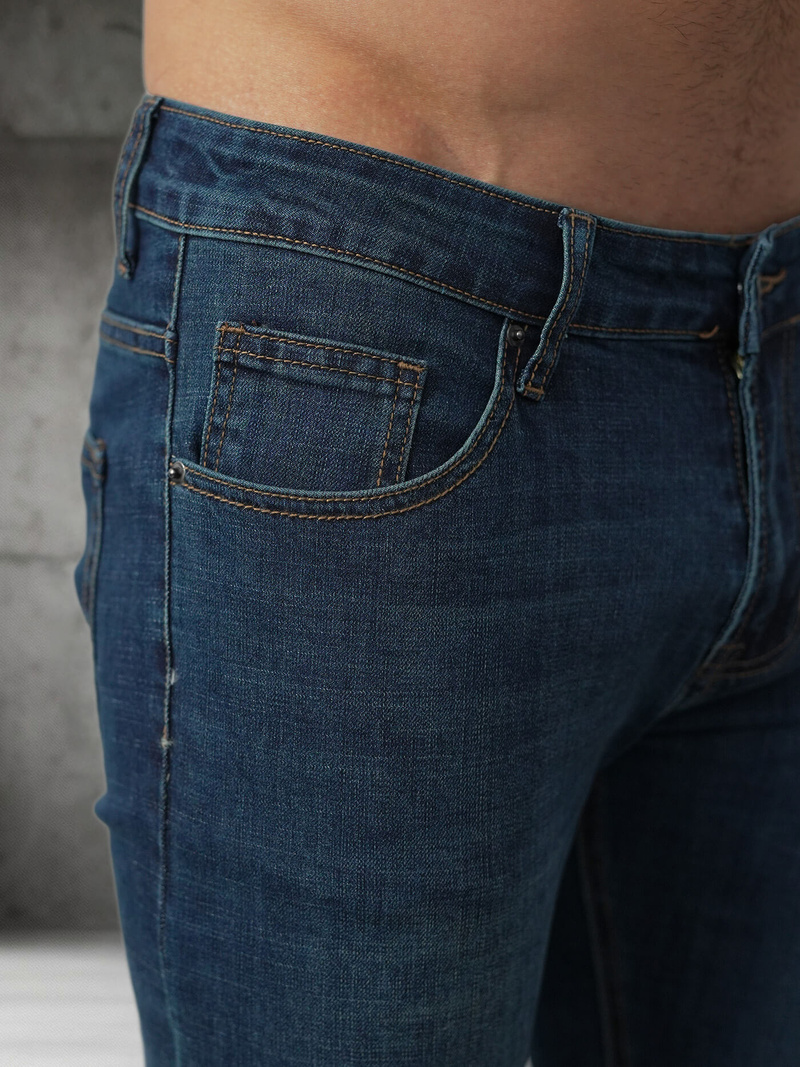 Pánske Rifle Tmavomodré OZONEE O/JK2895A