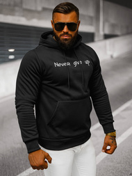 Pánska Mikina Čierna OZONEE JS/27B6512/3