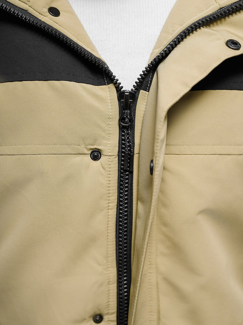 Pánska Bunda Béžová OZONEE JS/22M322/62