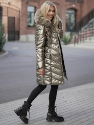 Dámska Bunda Zlato OZONEE JS/16M9100/403Z