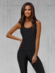 Dámska dvojdielna tepláková súprava čierny OZONEE JS/YW88037/1Z