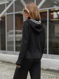 Dámska dvojdielna tepláková súprava čierny OZONEE JS/26C8801/3