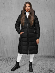 Dámska bunda čierna OZONEE JS/M736/392