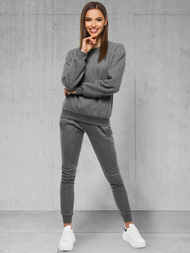 Dámska tepláková súprava grafitová OZONEE 17