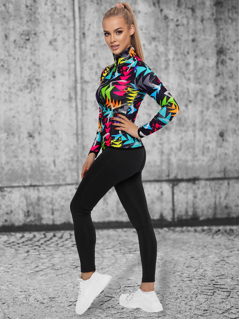 Dámska dvojdielna tepláková súprava farebná OZONEE O/22094