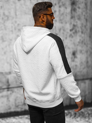 Pánska Mikina Biela OZONEE JS/3B572