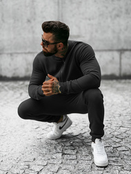 Pánska Tepláková Súprava Čierny OZONEE JS/8C76/3