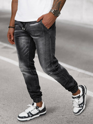 Pánske Jogger Nohavice Čierne OZONEE NB/MP0115N