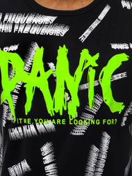 Pánske Tričko Čierne OZONEE JS/KS1998