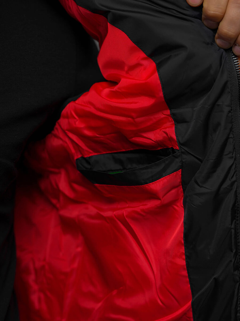 Pánska Vesta Čierna OZONEE N/7133Z