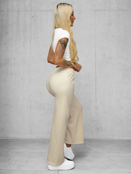 Dámske Nohavice Ecru OZONEE JS/92K526/155