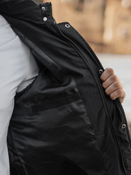 Pánska Bunda Čierna OZONEE JS/57M7503/392Z