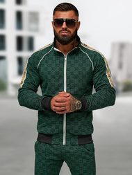 Pánska Tepláková Súprava Zelený OZONEE O/FF5110AB