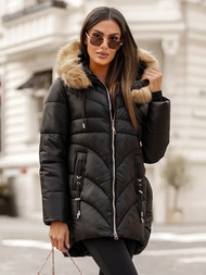 Dámska Zimná Bunda Čierna OZONEE JS/5M3257/392