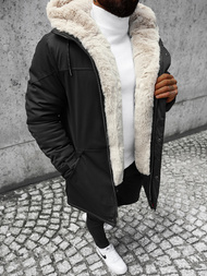 Pánska Zimná Bunda Čierna OZONEE JS/22M38/392