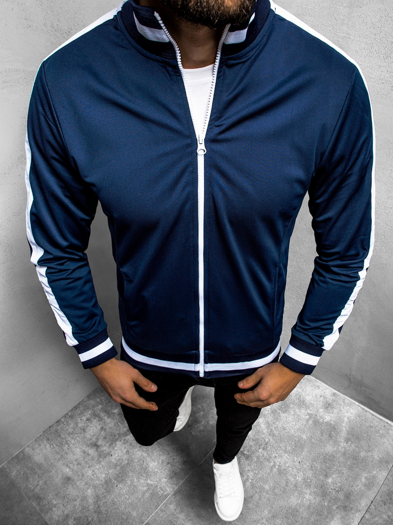 Pánska Mikina Námornícka modrá OZONEE O/2126Z