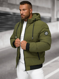 Pánska Zimná Bunda Svetlo-Khaki OZONEE JS/31M5023/62