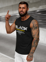 Pánske tielko Čierne OZONEE JS/8B1712/3