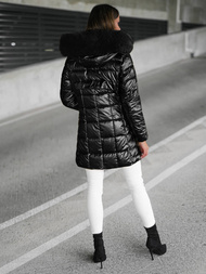 Dámska Bunda Čierna OZONEE JS/16M9120/392Z