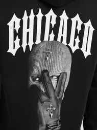 Pánska Mikina Čierna OZONEE JS/21B1903/3