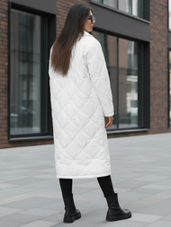 Dámska bunda biela OZONEE JS/5M3177/281Z