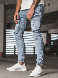 Pánske jogger rifle Svetlo modré OZONEE G/1067