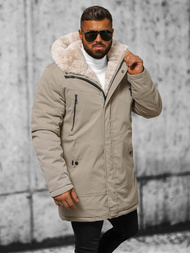 Pánska Zimná Bunda Béžová OZONEE JS/22M315/62