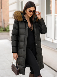 Dámska bunda čierna OZONEE JS/5M3298/392