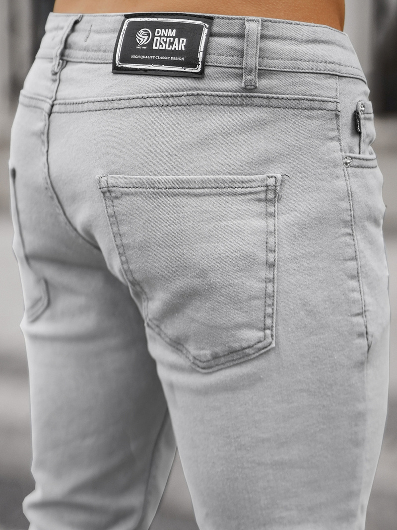 Pánske Rifle Sivé OZONEE DO/2438