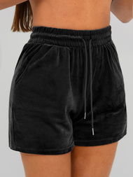 Dámska Velúrová Tepláková Súprava Čierny OZONEE JS/35C1616/3