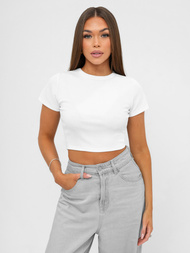 Dámske Tričko Biele OZONEE JS/96T666/1