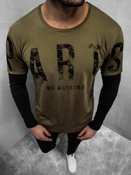 Pánsky nátielník zelený OZONEE O/1292Z