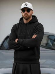 Pánska Mikina Čierna OZONEE JS/8B1975/3