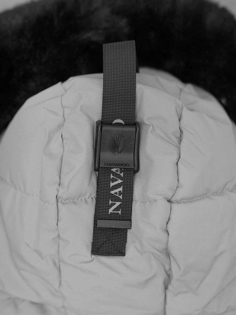 Dámska bunda sivé OZONEE O/W377