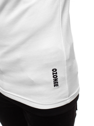 Pánske Tričko Biele OZONEE O/1273Z