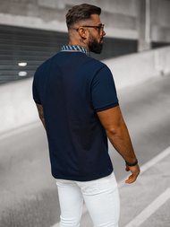 Pánska Polokošeľa Námornícka Modrá OZONEE O/DA803