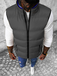 Pánska Vesta Sivá OZONEE N/7131