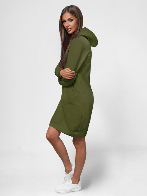 Dámska Mikina Khaki OZONEE JS/YS10005/29Z