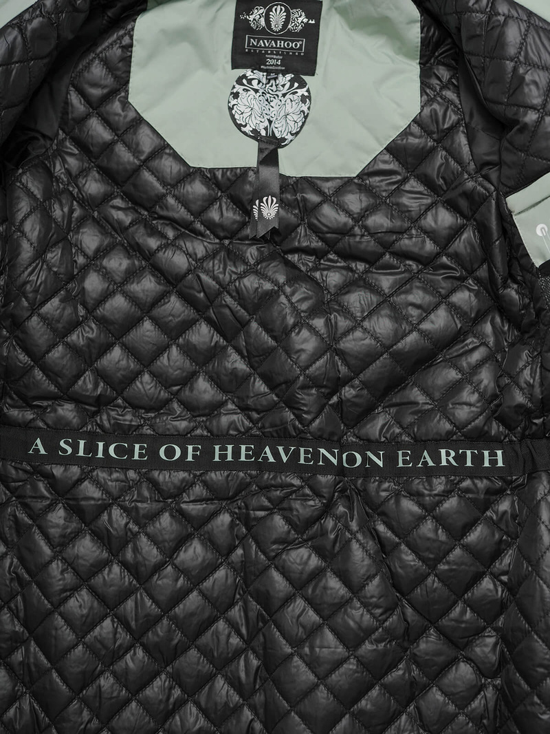 Dámska bunda mentolová OZONEE O/W377Z