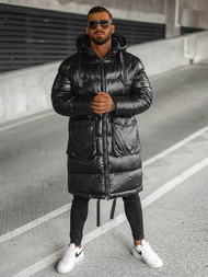 Pánska bunda čierna OZONEE O/M3205Z