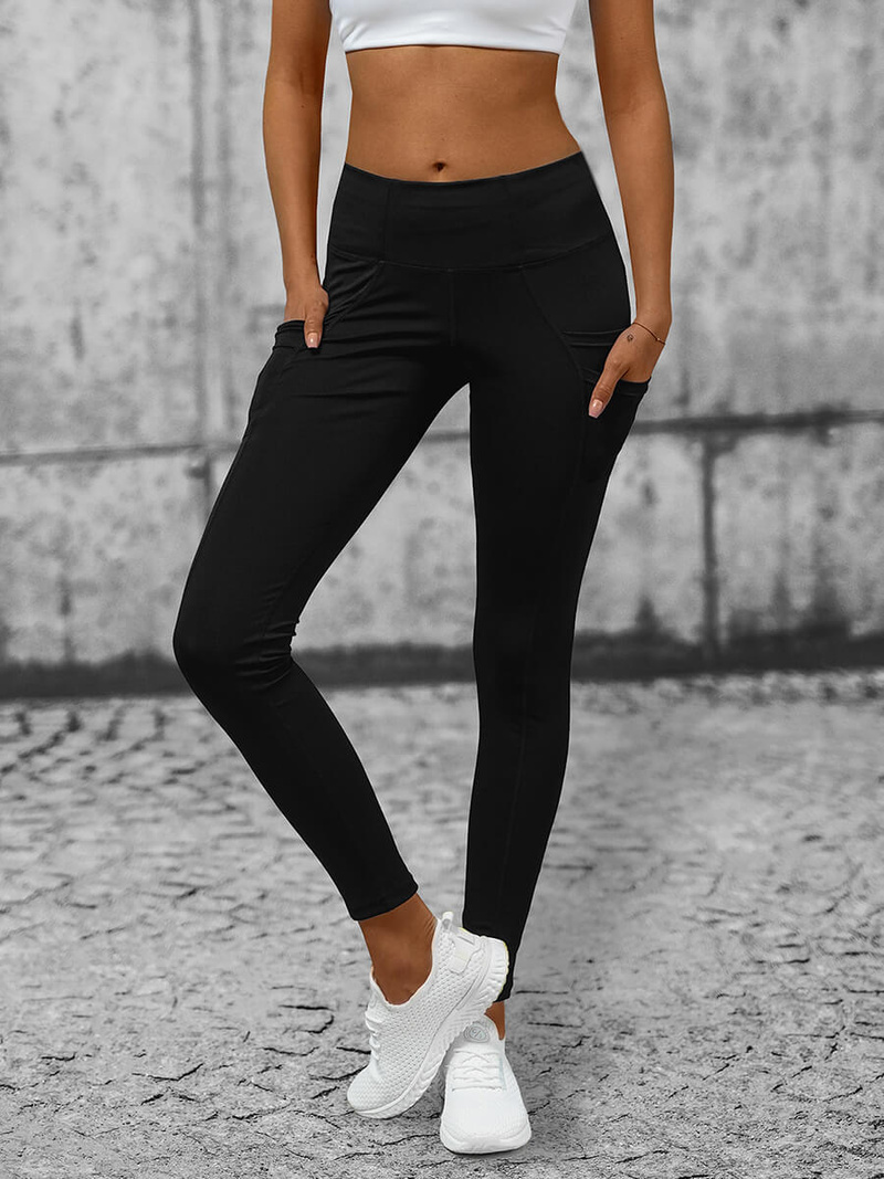 Dámske Legíny Čierne OZONEE O/YY9265