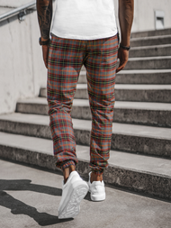 Pánske Chino Nohavice Farebné OZONEE DJ/2284/22Z