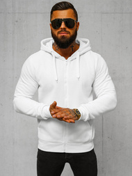 Pánska Mikina Biela OZONEE JS/2008Z