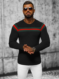 Pánsky Sveter Čierny OZONEE L/2457Z