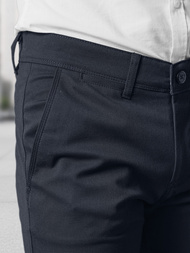 Pánske Chino Nohavice Námornícke Modré OZONEE V/5100