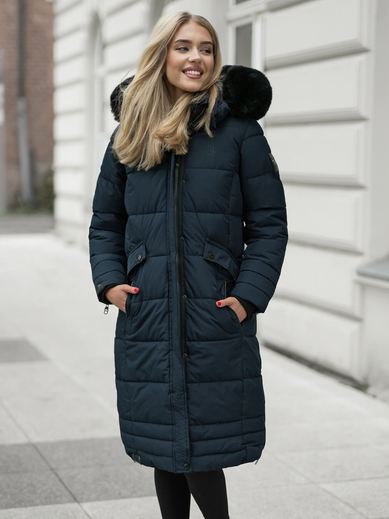 Dámska bunda námornícka modrá OZONEE O/W377